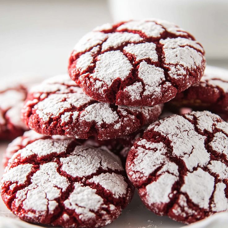 Bánh Crinkle Red Velvet Ngọt Ngào Đậm Vị | Lamid Bakery