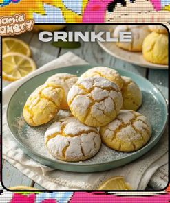 Bánh Crinkle Lemon – Vị Chanh Tươi Mát | Lamid Bakery